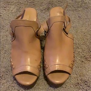 Volatile never worn wedges.